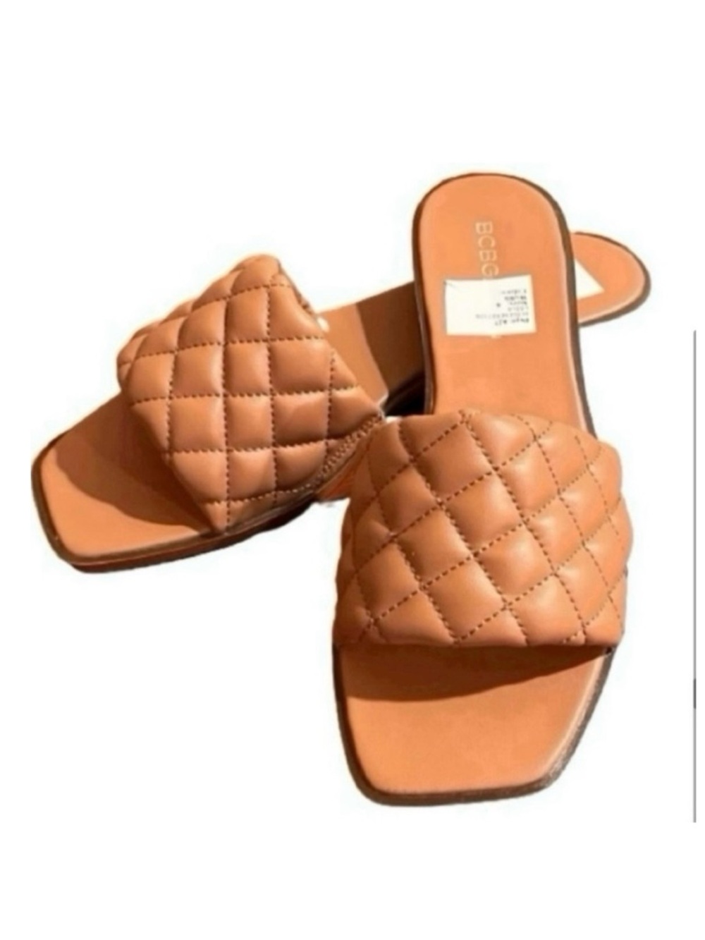 🆕-BCBG Generation Woven Slide Sandal. Size: 8